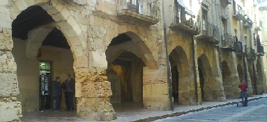 Porches de la calle Mercer�a - Tarragona